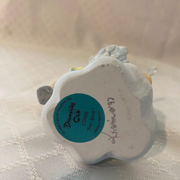 Vintage 1996 Dreamsicles Club CD005 "Free Spirit" Cherub Figurine - Picture 8 of 10